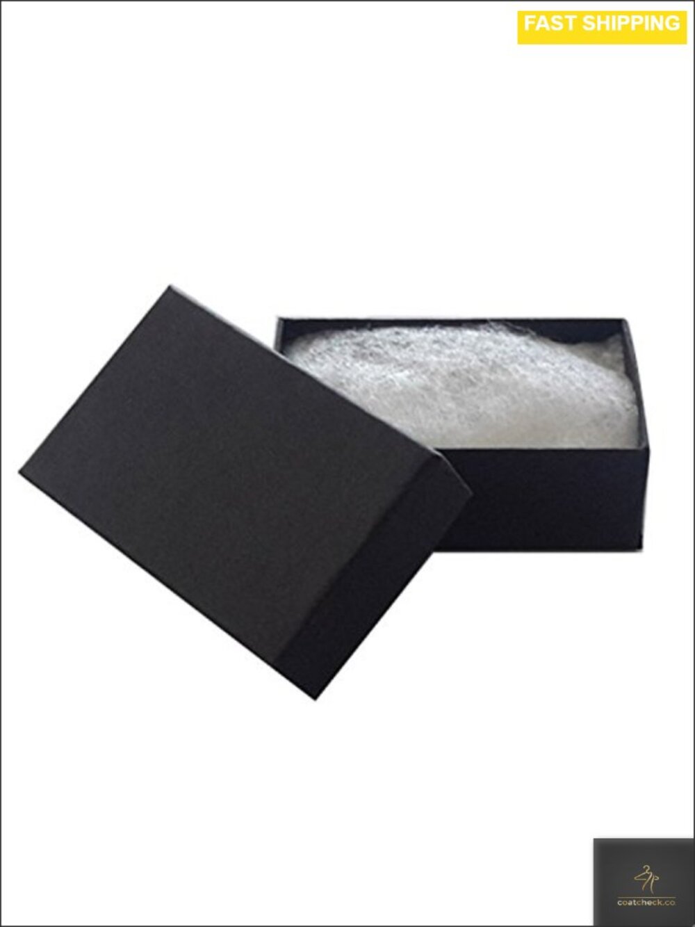 Cotton Filled Paper Jewelry Boxes 100 Count Matte
